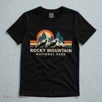 Rocky Mountain National Park Colorado Hiking Souvenir Retro T-Shirt thumb 5