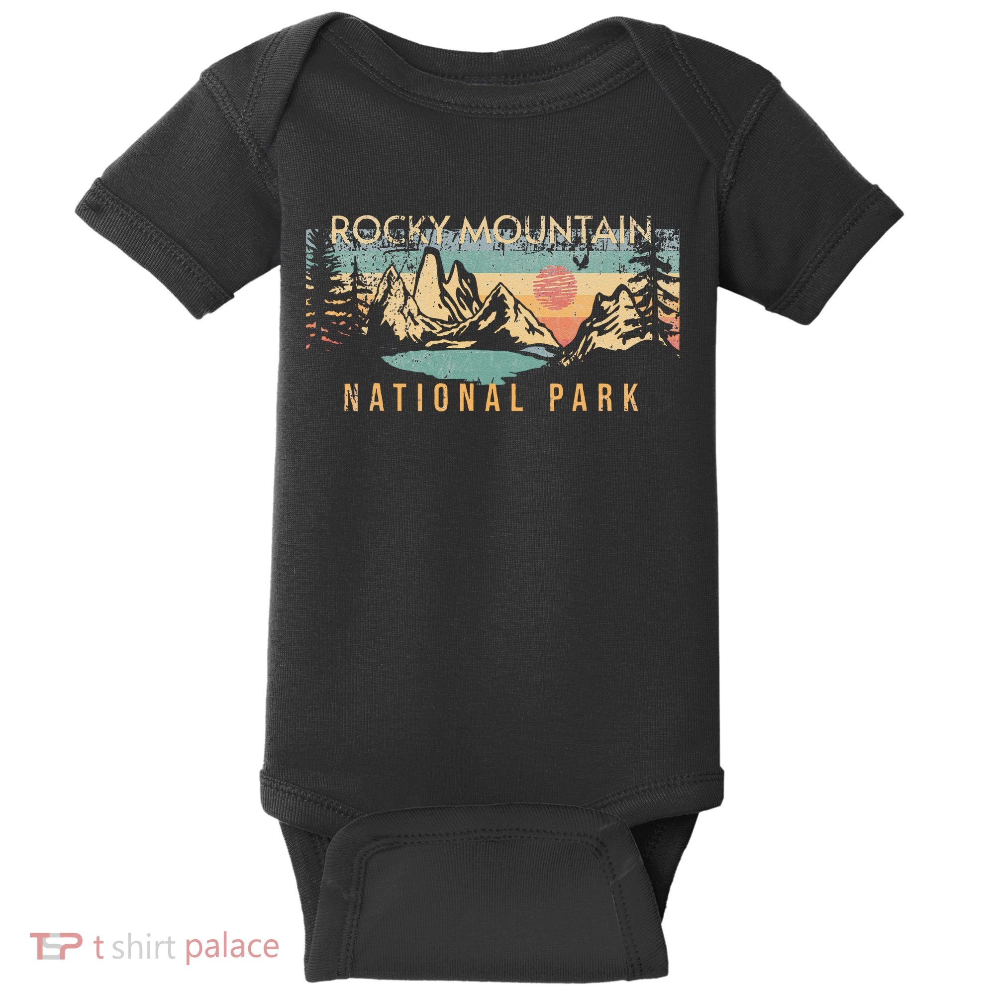 Rocky Mountain National Park Baby Bodysuit