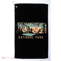 Rocky Mountain National Park Golf Towel thumb 0