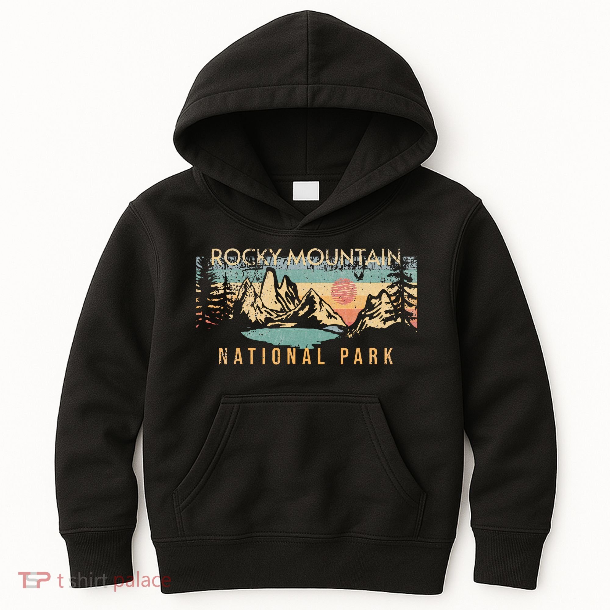 Rocky Mountain National Park Kids Hoodie