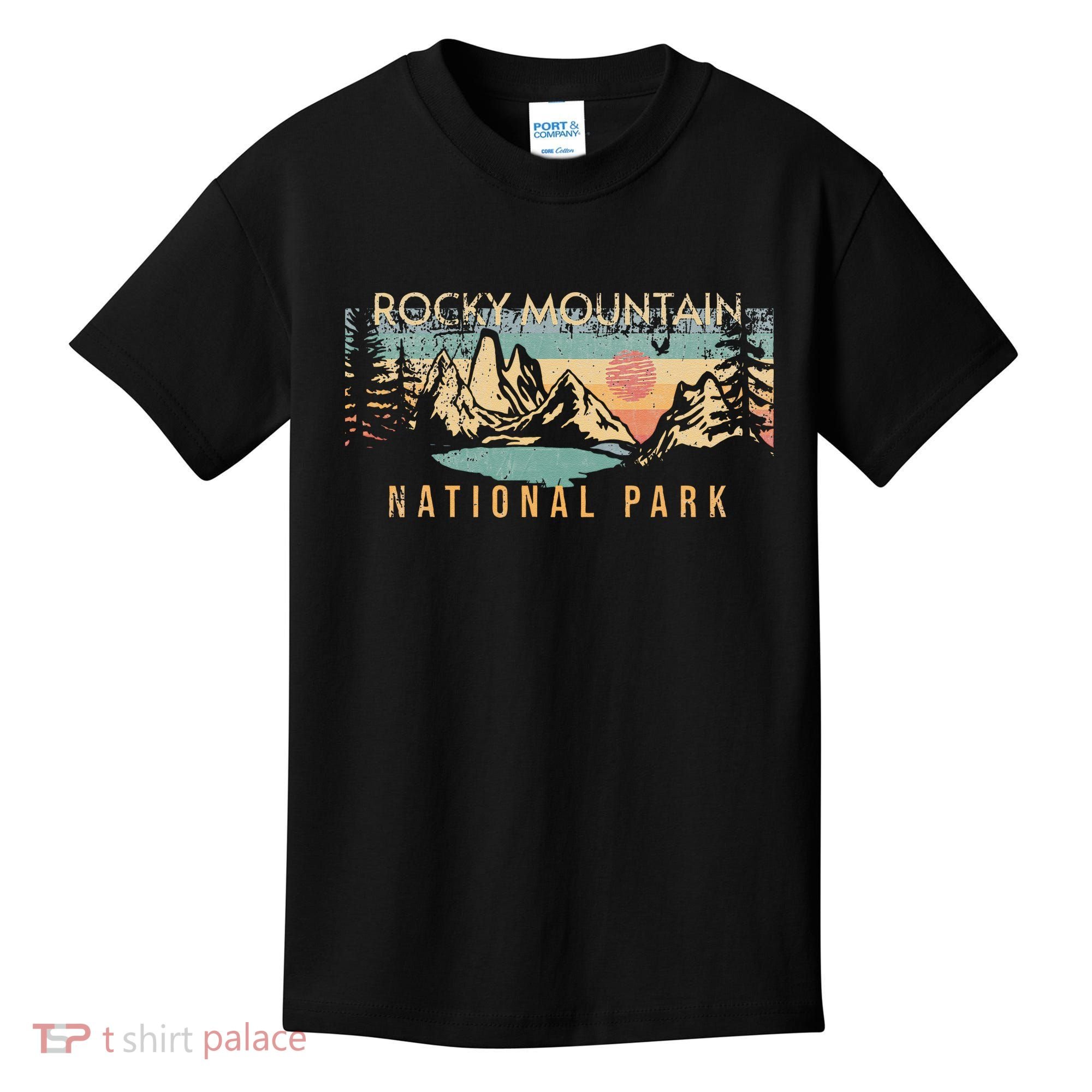 Rocky Mountain National Park Kids T-Shirt