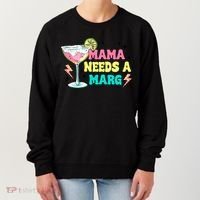 Retro Mama Needs A Marg Margarita Women's Sweatshirt thumb 0