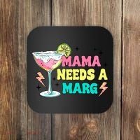 Retro Mama Needs A Marg Margarita Coaster thumb 0