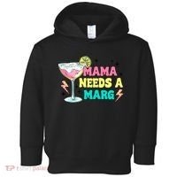 Retro Mama Needs A Marg Margarita Toddler Hoodie thumb 0