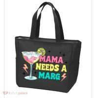 Retro Mama Needs A Marg Margarita Tote Bag thumb 3