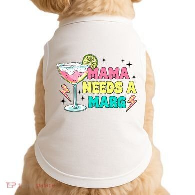 Retro Mama Needs A Marg Margarita Doggie Tank