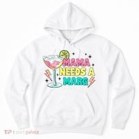 Retro Mama Needs A Marg Margarita Hoodie thumb 0