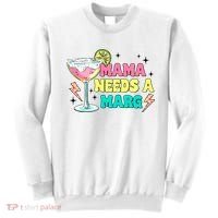 Retro Mama Needs A Marg Margarita Sweatshirt thumb 0