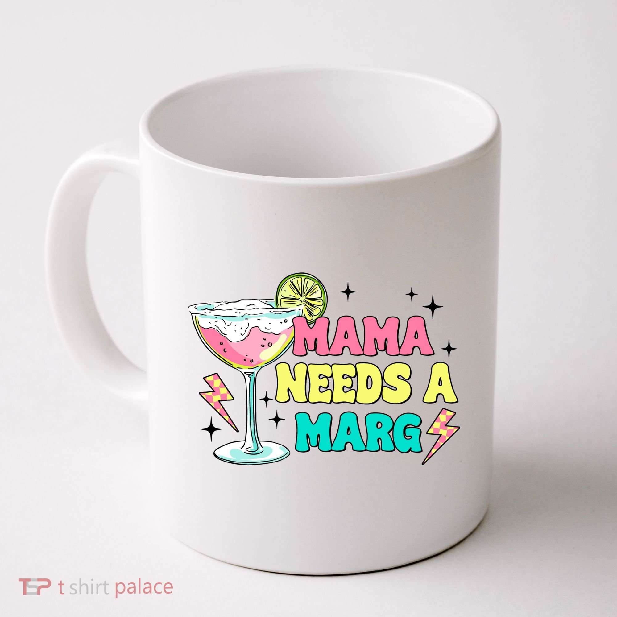 Retro Mama Needs A Marg Margarita Coffee Mug