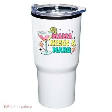 Retro Mama Needs A Marg Margarita Tumbler