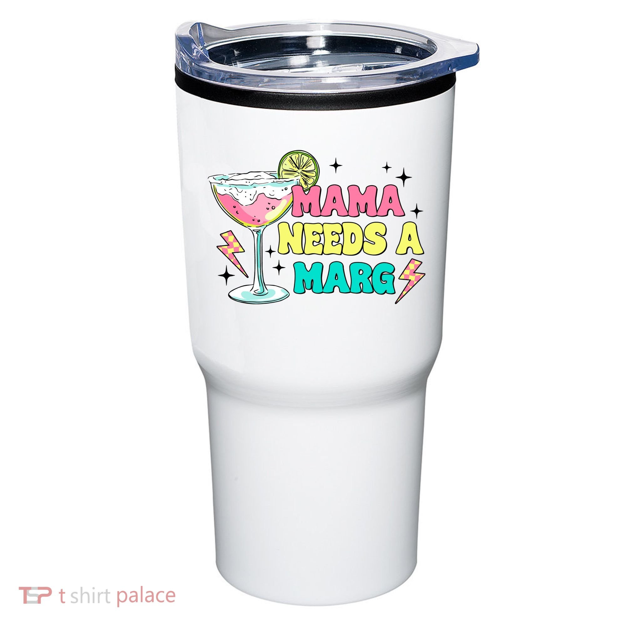 Retro Mama Needs A Marg Margarita Tumbler