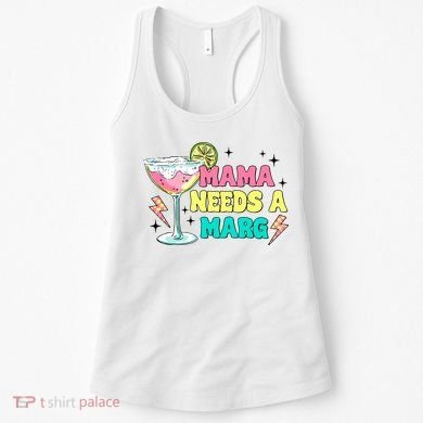 Retro Mama Needs A Marg Margarita Women's Tank Top