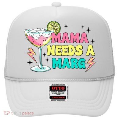 Retro Mama Needs A Marg Margarita Hat