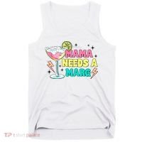 Retro Mama Needs A Marg Margarita Tank Top thumb 0