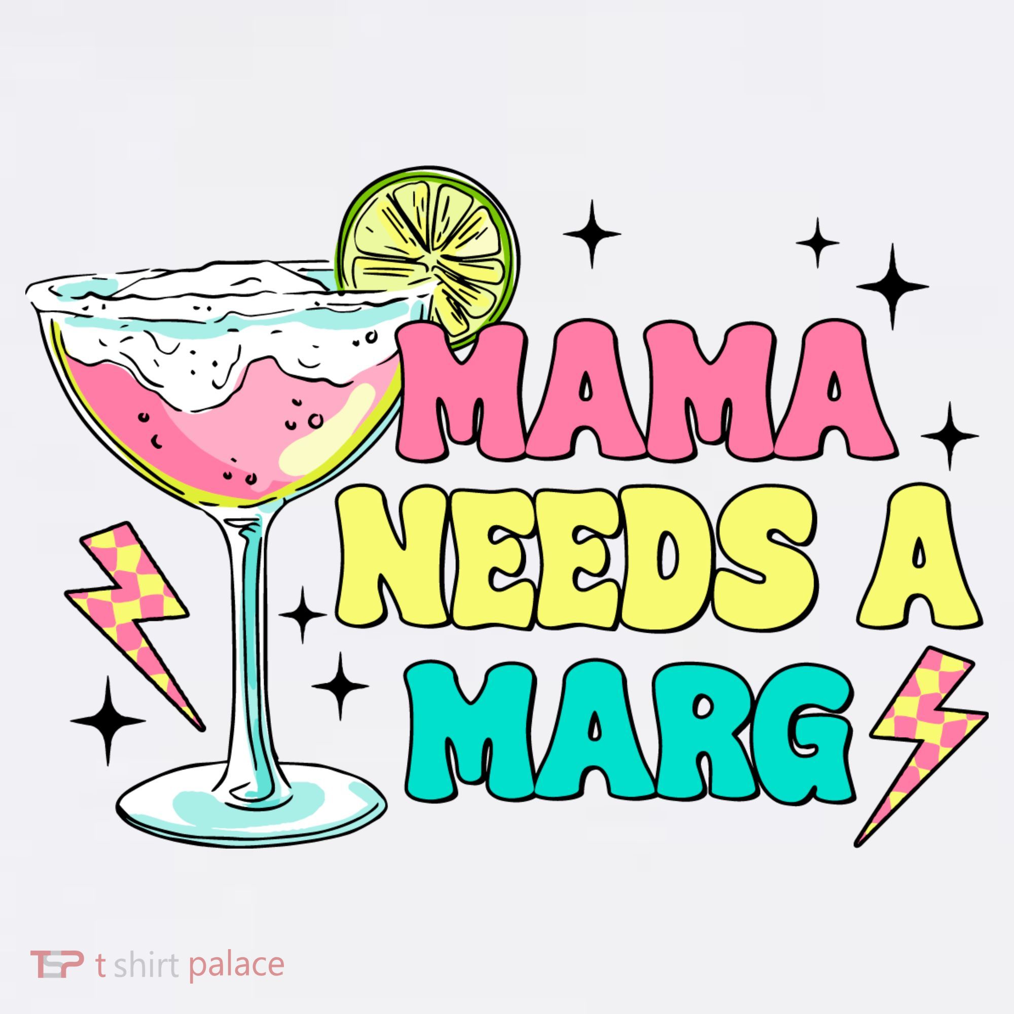 Retro Mama Needs A Marg Margarita Kids Sweatshirt