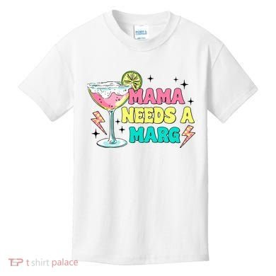 Retro Mama Needs A Marg Margarita Kids T-Shirt