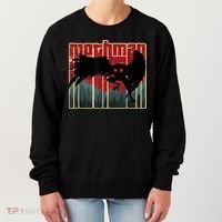Retro Mothman Original West Virginia Cryptid Artwork Women's Sweatshirt thumb 0
