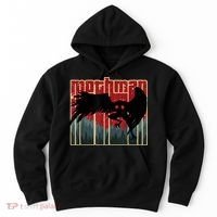 Retro Mothman Original West Virginia Cryptid Artwork Hoodie thumb 0