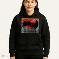 Retro Mothman Original West Virginia Cryptid Artwork Hoodie thumb 5