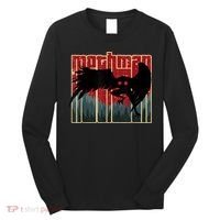 Retro Mothman Original West Virginia Cryptid Artwork Long Sleeve Shirt thumb 0
