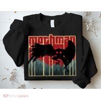 Retro Mothman Original West Virginia Cryptid Artwork Sweatshirt thumb 2