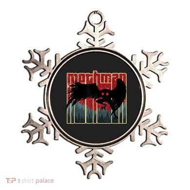 Retro Mothman Original West Virginia Cryptid Artwork Ornament