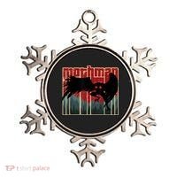 Retro Mothman Original West Virginia Cryptid Artwork Ornament thumb 0
