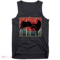 Retro Mothman Original West Virginia Cryptid Artwork Tank Top thumb 0