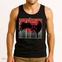 Retro Mothman Original West Virginia Cryptid Artwork Tank Top thumb 3