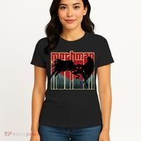 Retro Mothman Original West Virginia Cryptid Artwork Women's T-Shirt thumb 4
