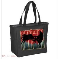 Retro Mothman Original West Virginia Cryptid Artwork Tote Bag thumb 2