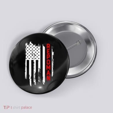 Repo Man Patriot Button