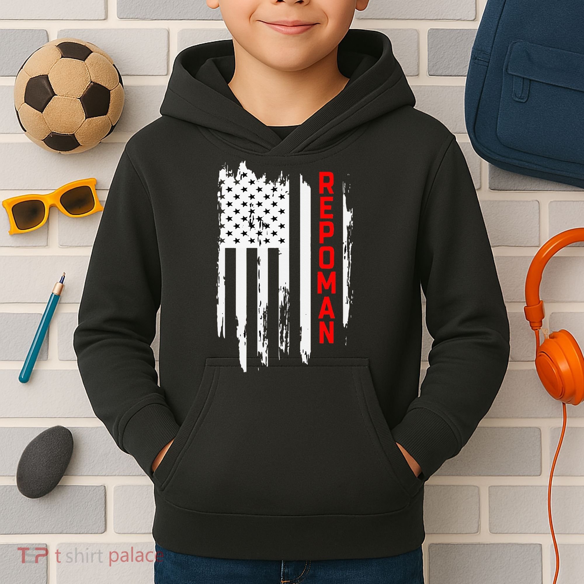 Repo Man Patriot Kids Hoodie