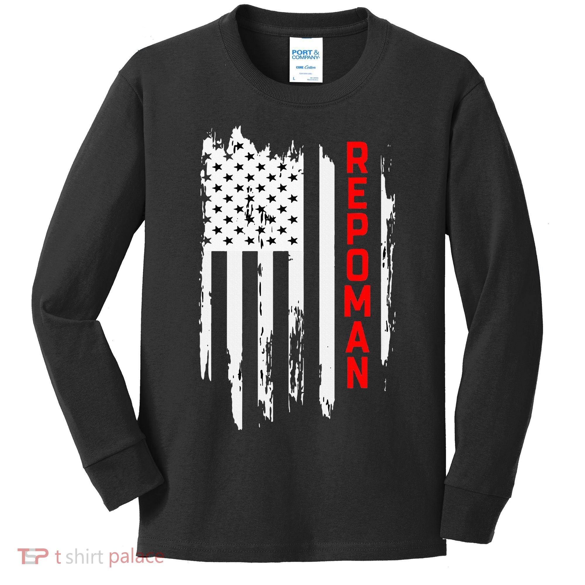 Repo Man Patriot Kids Long Sleeve Shirt