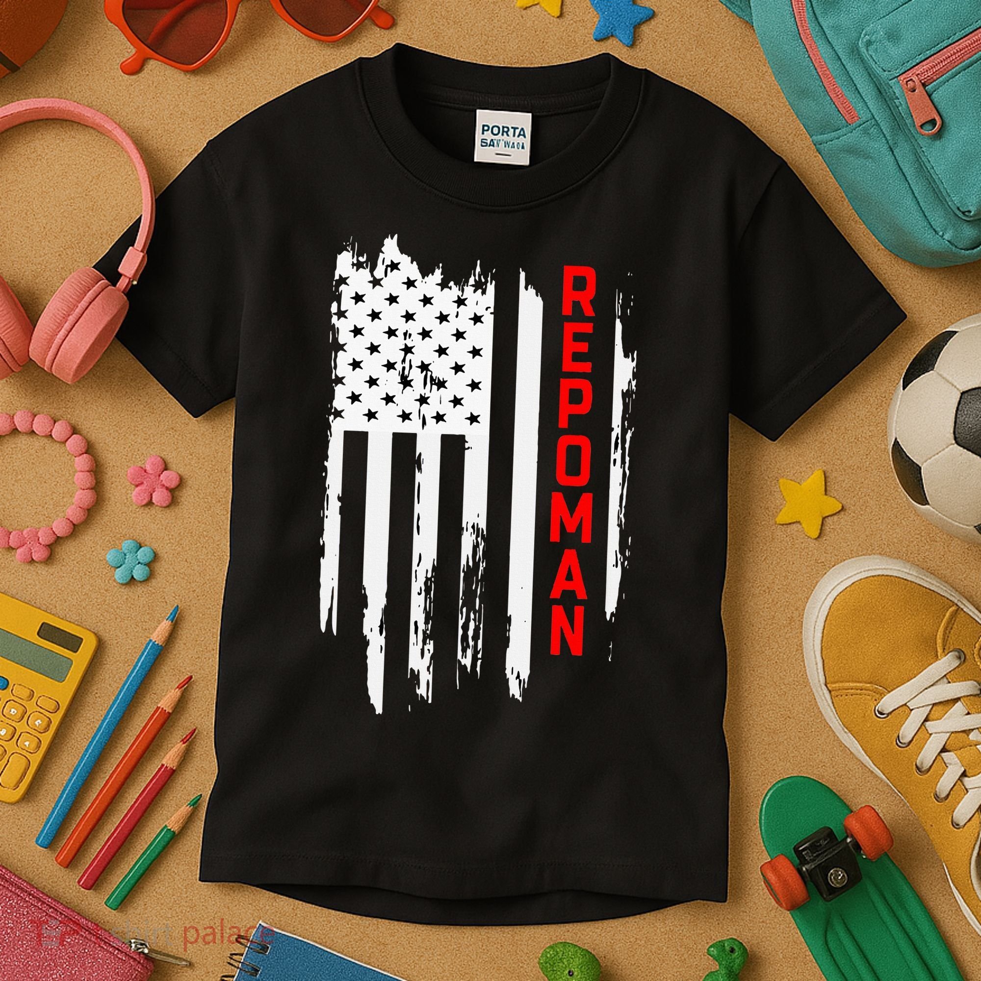 Repo Man Patriot Kids T-Shirt