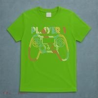 Retro Matching Player 1 Video Gamer T-Shirt thumb 5