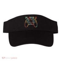 Retro Matching Player 2 Video Gamer Visor thumb 0