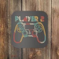 Retro Matching Player 2 Video Gamer Coaster thumb 0