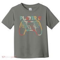 Retro Matching Player 2 Video Gamer Toddler T-Shirt thumb 0