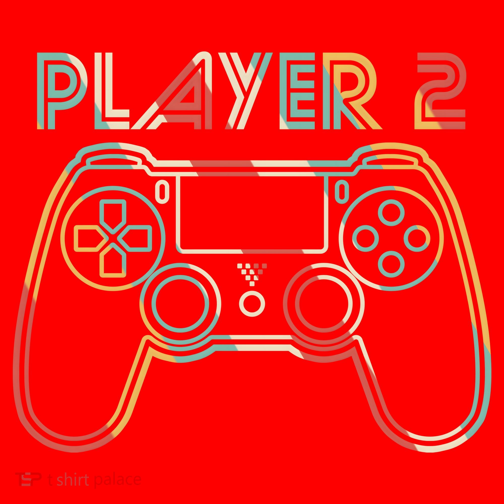Retro Matching Player 2 Video Gamer Santa Hat