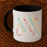 Retro Matching Player 3 Video Gamer Coffee Mug thumb 2