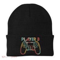 Retro Matching Player 3 Video Gamer Beanie thumb 0