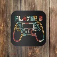 Retro Matching Player 3 Video Gamer Coaster thumb 0