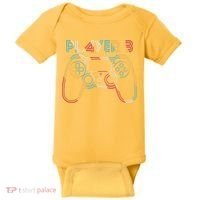 Retro Matching Player 3 Video Gamer Baby Bodysuit thumb 0