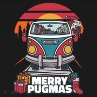 Retro Merry Pugmas Apron thumb 3