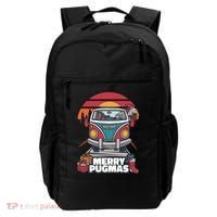 Retro Merry Pugmas Backpack thumb 0