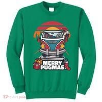 Retro Merry Pugmas Sweatshirt thumb 0