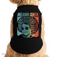 Retro Melanin Queen Quote Doggie Tank thumb 0