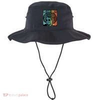 Retro Melanin Queen Quote Bucket Hat thumb 0