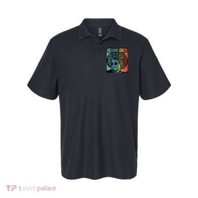 Retro Melanin Queen Quote Polo